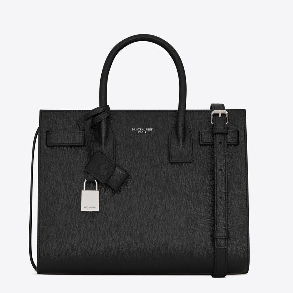 NWOT Saint Laurent Sac De Jour Baby, black, SHW